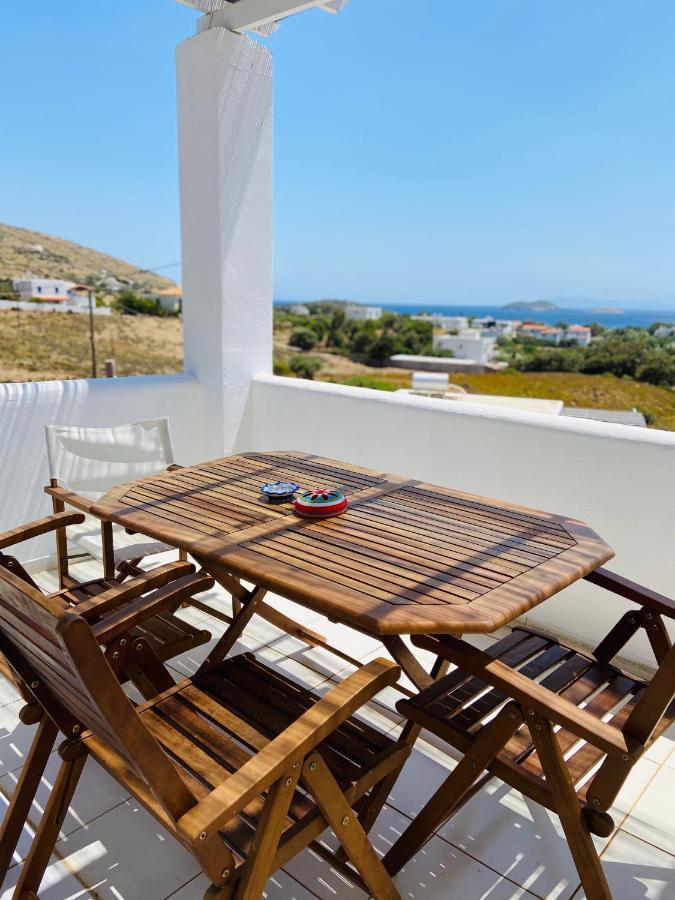 Spanos Apartments Áyios Pétros Eksteriør billede